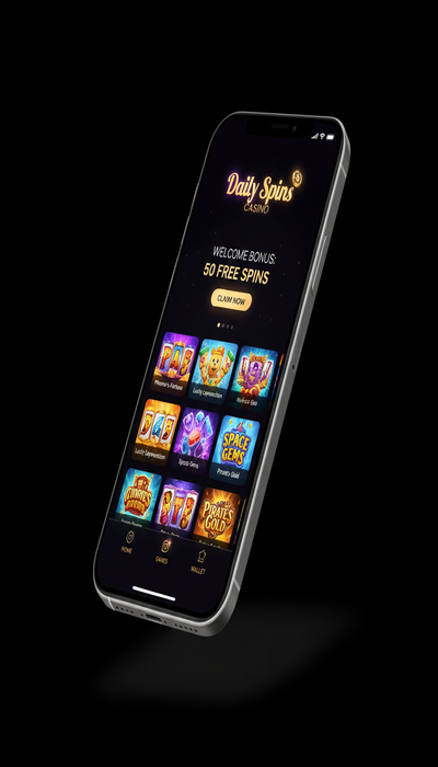 Daily Spins Casino Casino on Smartphone