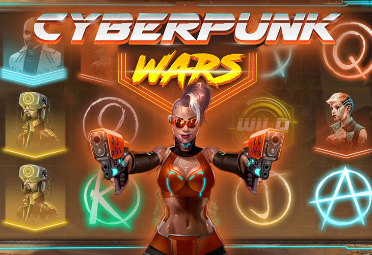 Cyberpunk Wars - Woohoo slot at Daily Spins Casino Casino