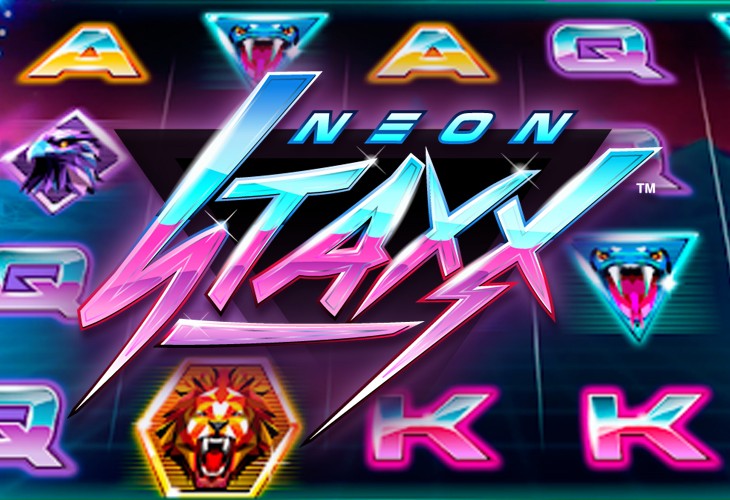 Neon Staxx - NetEnt slot at Daily Spins Casino Casino