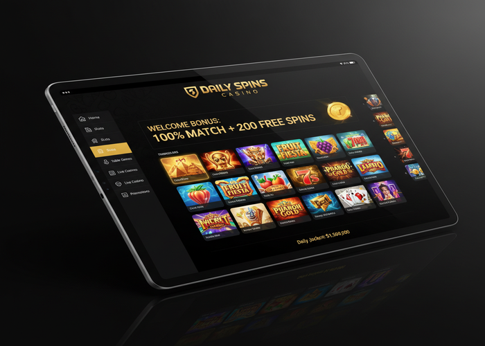 Daily Spins Casino Casino in Tablet